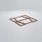 Ekena Millwork Medium Greeley Decorative Fretwork Wood Wall Panels, Walnut, 15 3/8"W x 15 3/8"H x 3/8"T WALW16X16X0375GLYWA - alternate 2